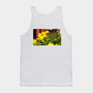 Beautiful yellow flowers in the day Tank Top